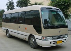 北京租车20座丰田考斯特商务接送机