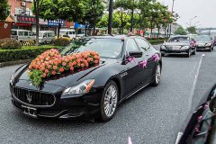 婚车租赁价格与我们租赁的婚车种类